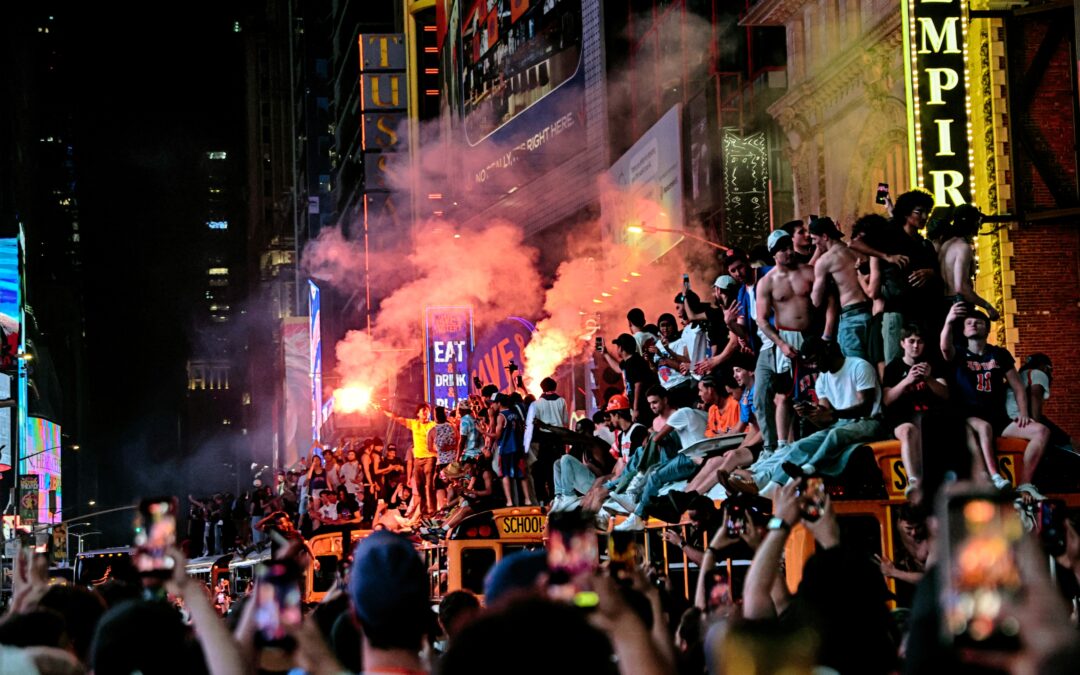 Mayhem mars euphoria as New York City celebrates the Knicks’ first championship in 53 years